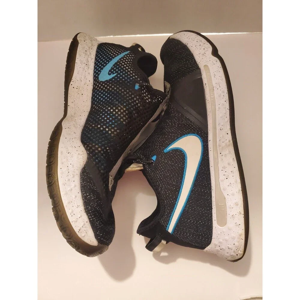 Men's Size 13- Nike PG 4 Heather Black Basketball Shoes, Paul George, Sneakers